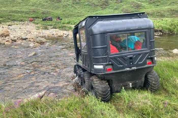 Injured walker rescued from Ayrshire hillside