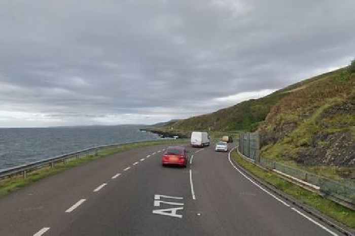 Temporary traffic lights on busy Ayrshire road for two weeks