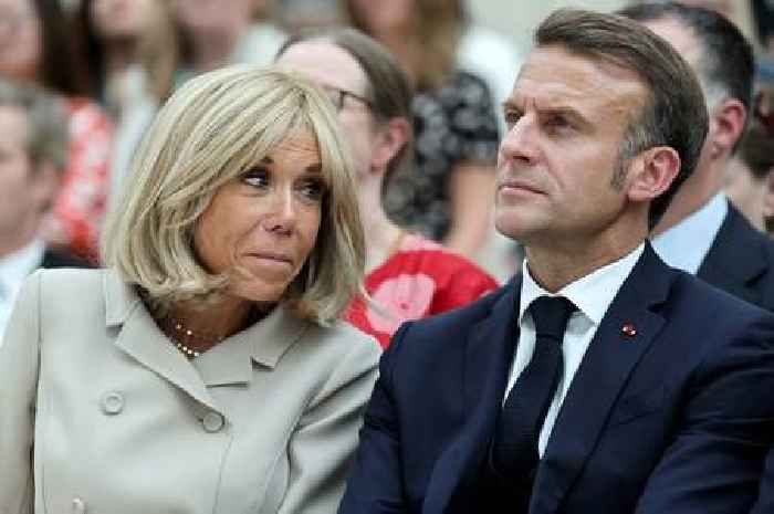 The devastating reason French first lady Brigitte Macron looks 'subdued' on UK visit