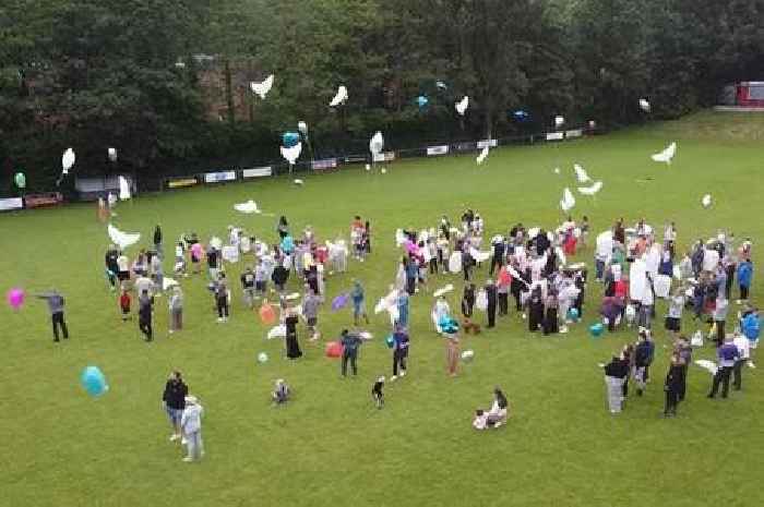 Entire community gather in solidarity after death of young dad feared to have been murdered
