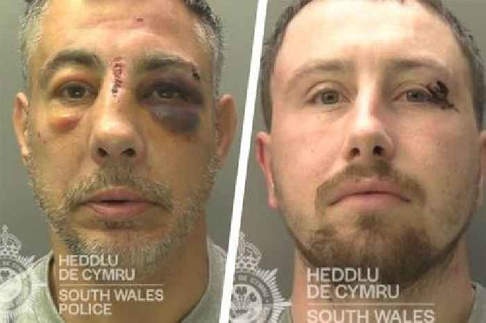 Faces of uncle and nephew who killed man in street revealed for first time
