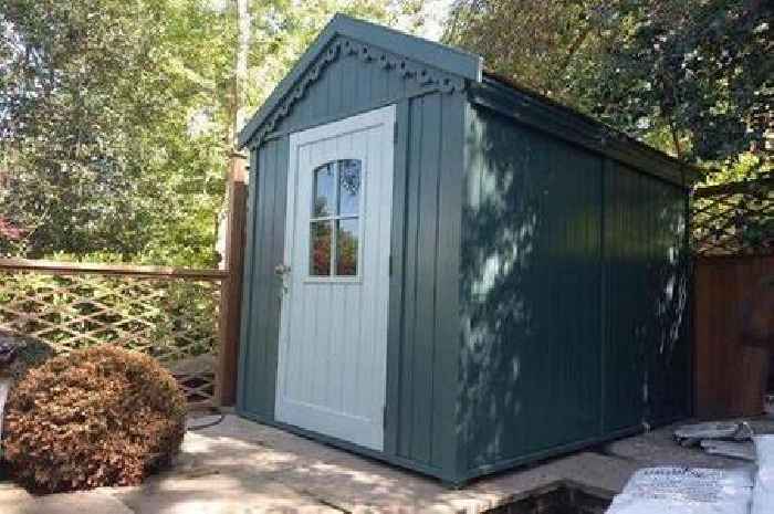 Rock legend's garden shed sparks huge row with neighbours calling for it to be taken down