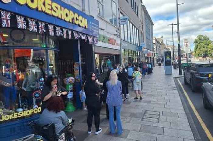 Shoppers queue down the street for Labubu dolls in Cardiff - and they sell out in 20 minutes