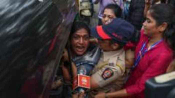 Row over language turns violent in India's richest state