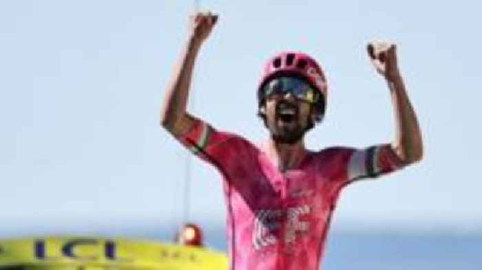 Healy claims first Tour win as Van der Poel regains lead