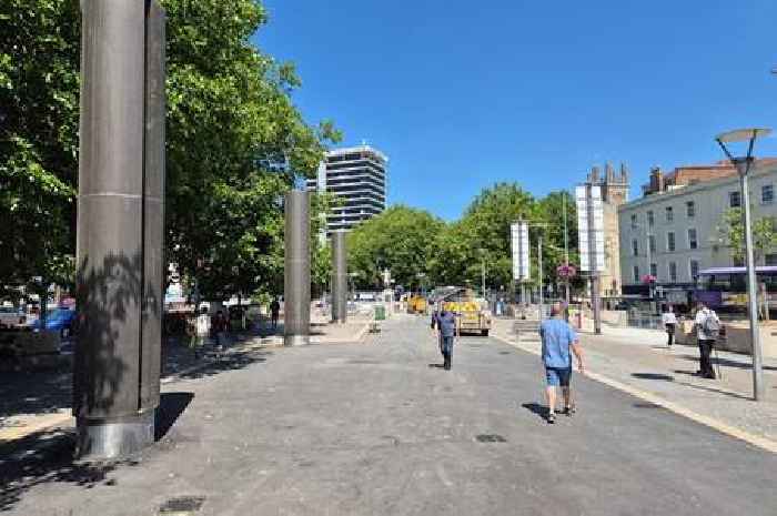 Bristol's fountains are gone but an eye-catching feature is set to replace them