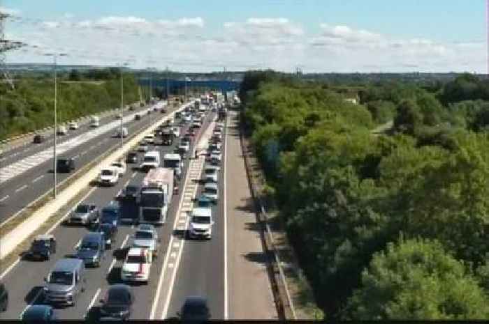 Live: M4 crash sparks long delays near Bristol