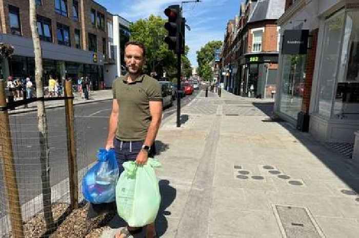 Man who put bins out before going on honeymoon slapped with £150 fine