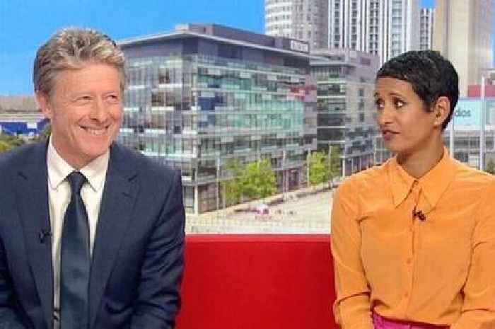 BBC Breakfast's Naga Munchetty loses it live on air as co-star forced to take over