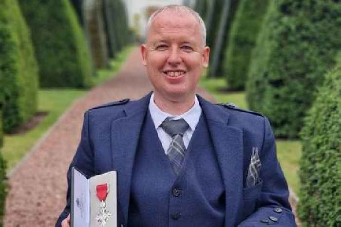 Hamilton's Paralympic champion receives MBE from King Charles