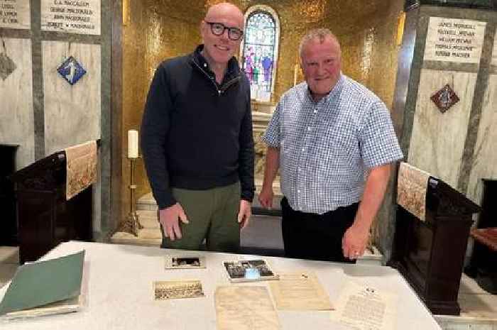 World War II documents discovered in Lanark home reunited with owner's family