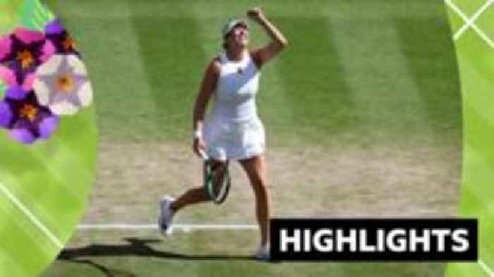 Anisimova topples Sabalenka to reach Wimbledon final
