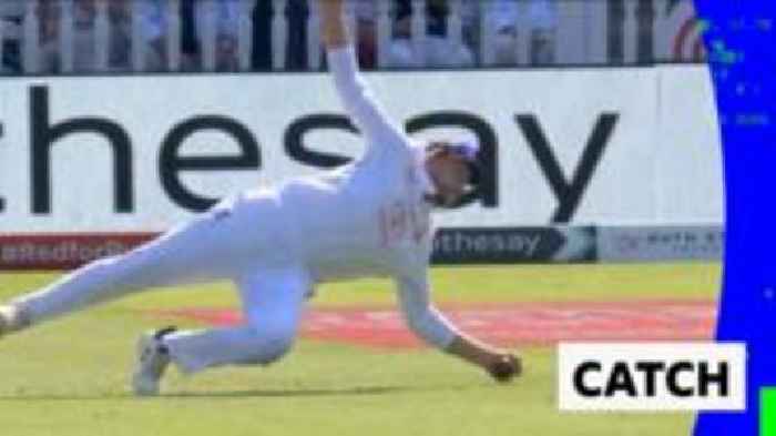 'What a grab!' - Root takes stunning catch to break fielding record