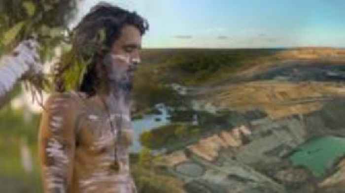 An Indigenous Australian community is fighting to protect sacred springs from a coal mine