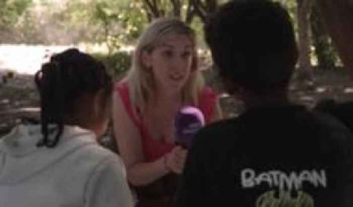 Watch: Child migrants' fears trying to cross the Channel