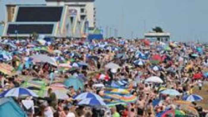 Heat health alerts issued across England as heatwave grips UK