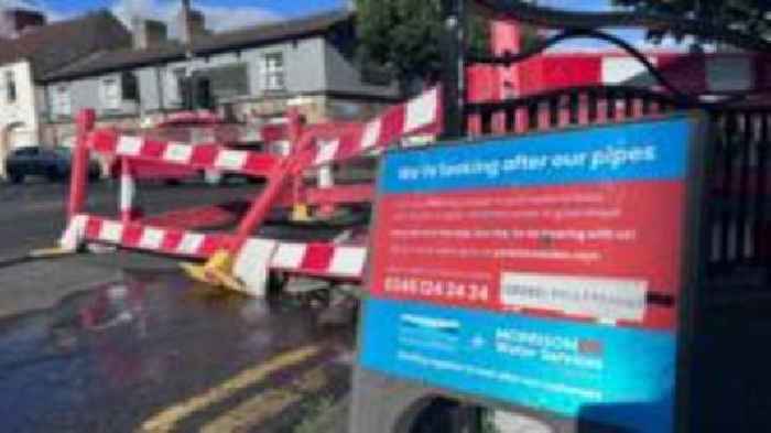 Hosepipe ban prompts frustration as leaks continue