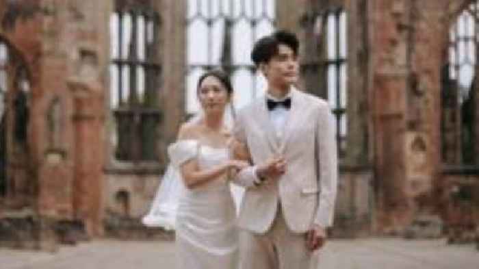 'We flew 10,000km back to where we fell in love'