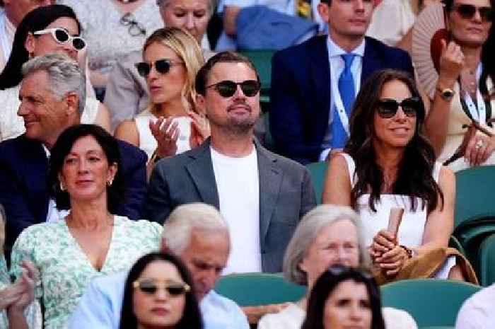 Leonardo DiCaprio at Wimbledon with mystery female pal to see 'lookalike' star