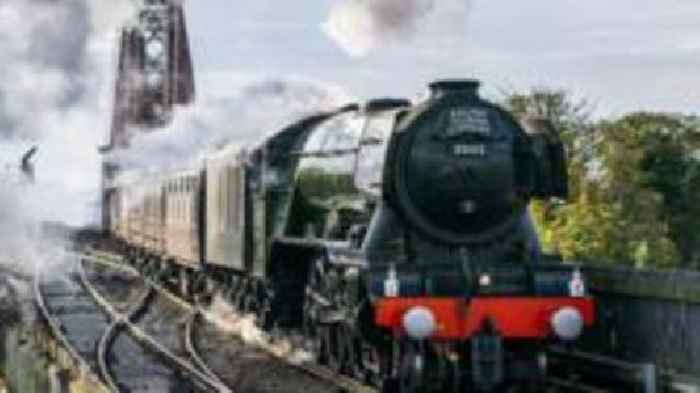 'Flying Scotsman trips cancelled' and 'heat alert'