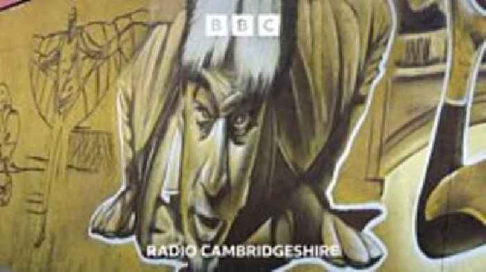 Local legend painted in Peterborough