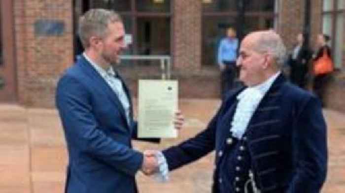 Man who saved teen from attack commended at court