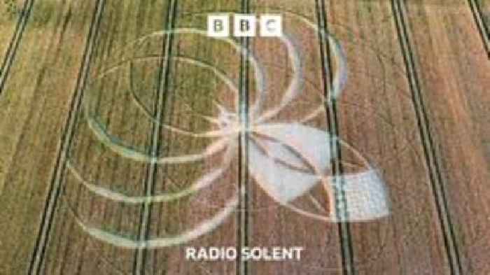 Crop circle damage 'like wasting 90,000 pints'