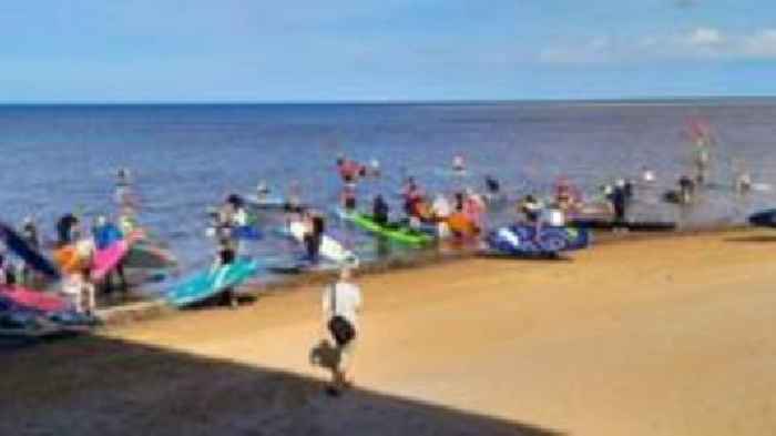 'Paddleboarding is great, all ages can do it'