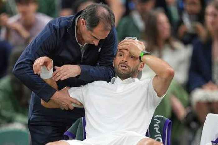 Grigor Dimitrov posts emotional message from hospital after heartbreaking Wimbledon exit