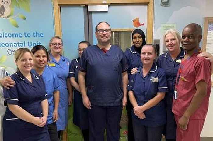 Dad becomes Birmingham hospital nurse after staff saves daughter's life