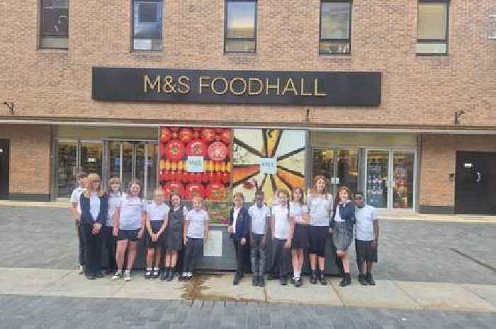 School pupils design their own signs welcoming people to Grimsby town centre