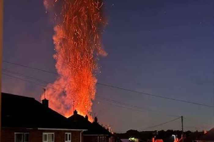 Live updates as fireball rises over Stoke-on-Trent