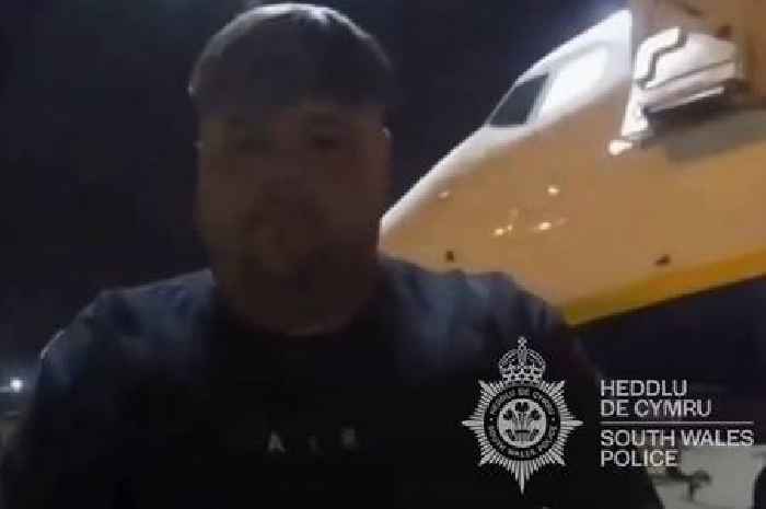 He arrived home from holiday to find police waiting for him at the airport