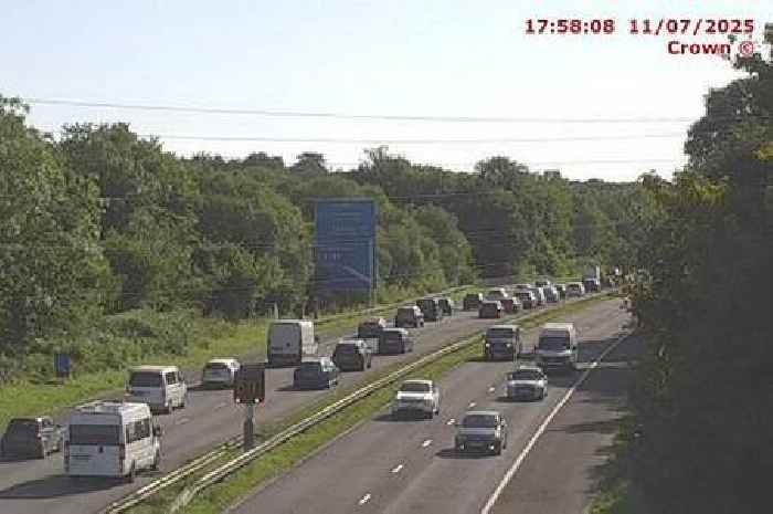 Live updates as all traffic held after crash shuts M4 westbound entirely near Swansea