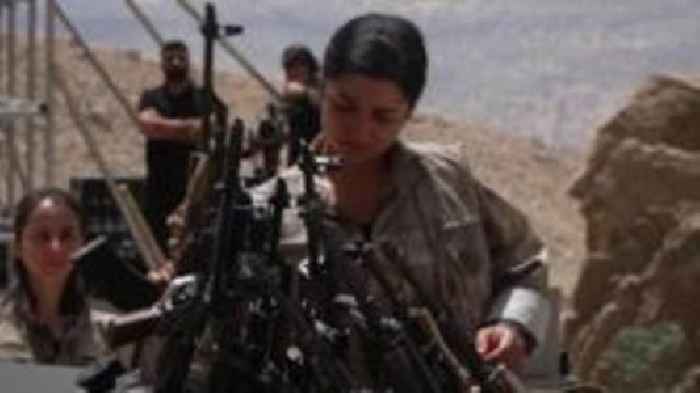 Kurdish PKK burns guns in big step towards ending Turkey conflict