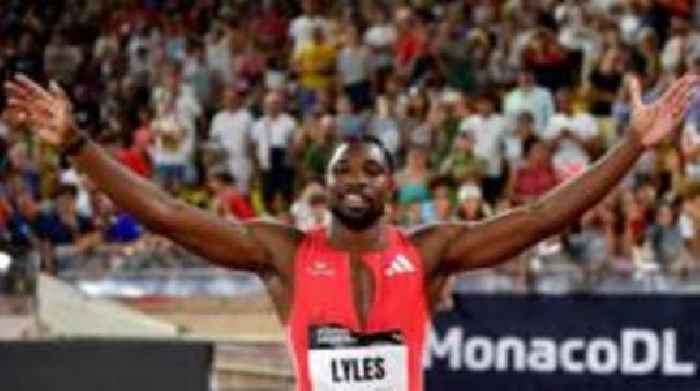 Lyles beats Olympic champion Tebogo on 200m return