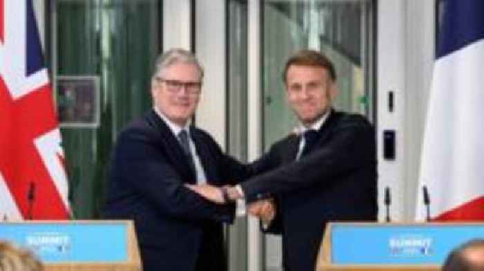Starmer and Macron plead for patience in an impatient world