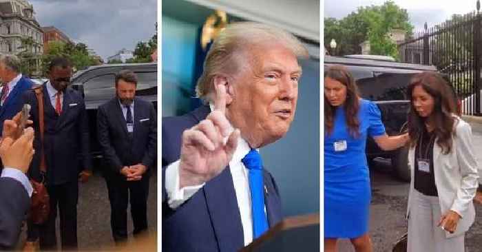 Viral Hidden Camera Footage Captures Trump Faith Office Group Praying in Tongues at White House
