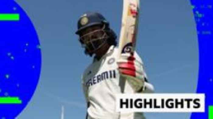 Rahul scores 100 but England lead after late fightback on day three