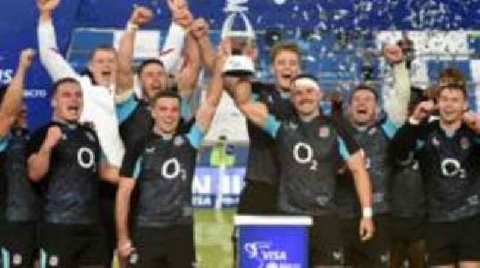 Van Poortvliet's late try seals England series win in Argentina