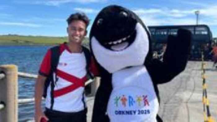 Athletes arrive in Orkney for Island Games