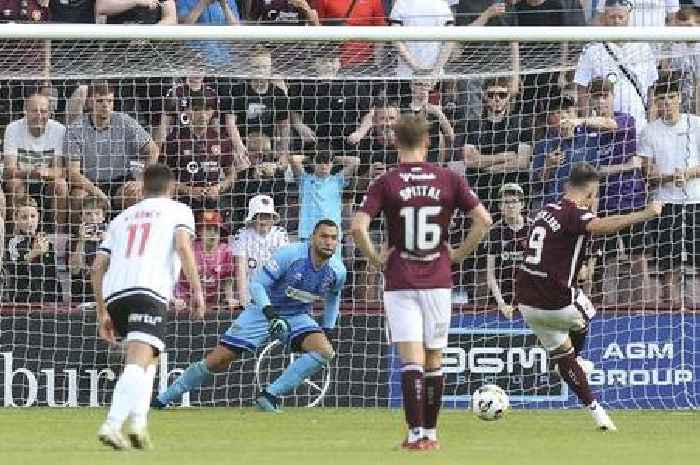 Lawrence Shankland ensures Hearts hecklers have the last laugh on Neil Lennon after 'dry your eyes' gesture