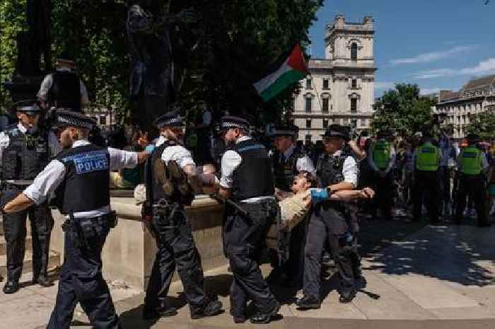 More than 70 people arrested at protests supporting banned Palestine Action