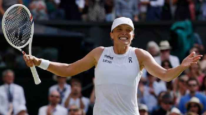 Iga Swiatek wins Wimbledon women's singles title with 6-0, 6-0 victory in final