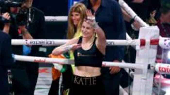 Taylor beats Serrano again in thrilling trilogy fight