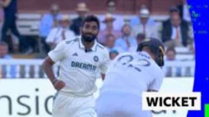 'Corker of a yorker!' - Bumrah bowls Carse