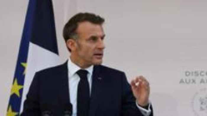 Europe's freedom faces greatest 'threat' since WW2, says Macron
