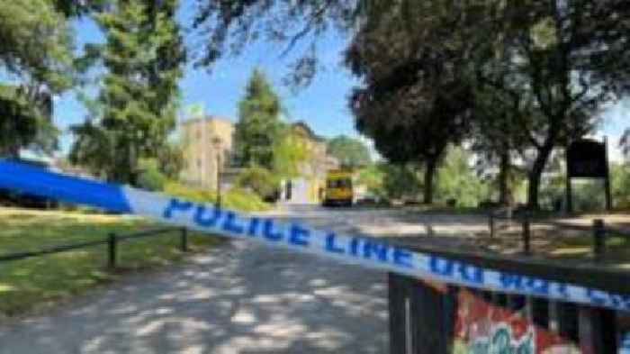 Murder arrests after man stabbed to death in park