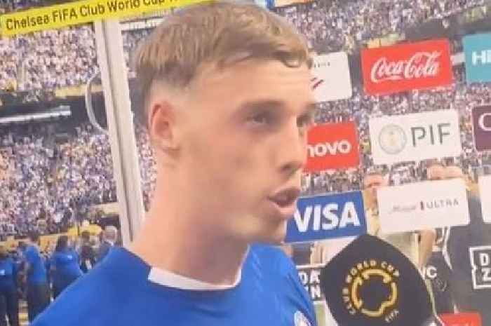 Cole Palmer turns air Chelsea blue as DAZN forced to apologise after Club World Cup glory