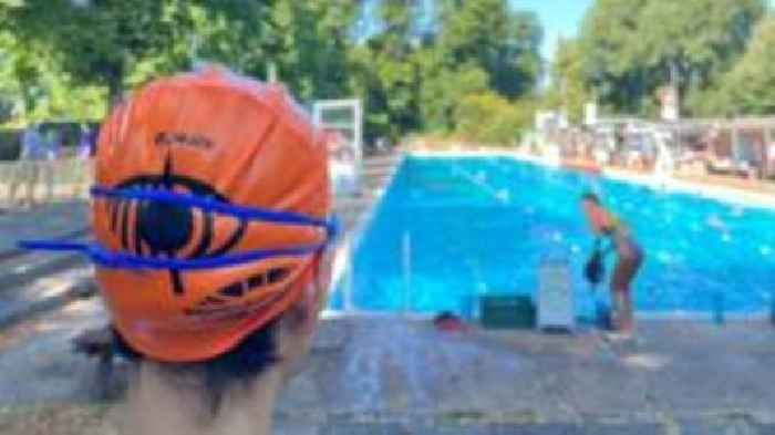 Love of swimming rekindled after visual impairment